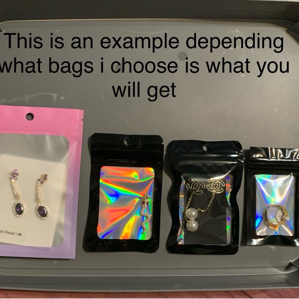 Jewelry Gold Plated Bundle Bags (4 Items)